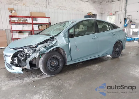 2018 Toyota Prius Two from USA, damaged, VIN JTDKBRFU8J3064756